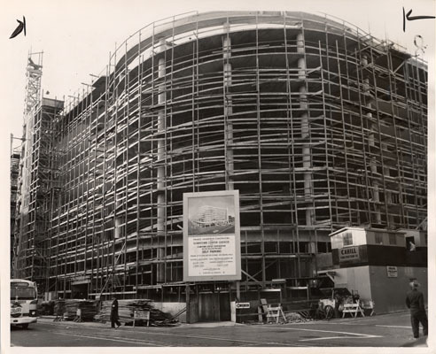 1955 - Construction of the Downtown Parking Center 1-19-1955.jpg